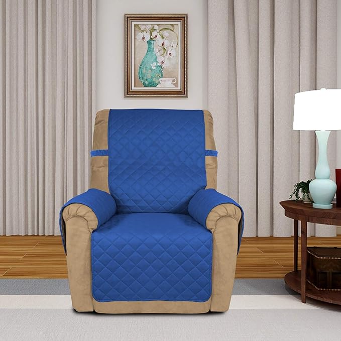PureFit Reversible Recliner Chair Covers Couch Covers - Image 2