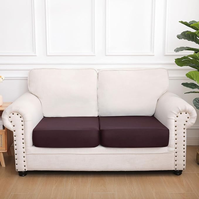 Waterproof Couch Cushion Covers, Stretch Sofa Seat Slipcovers | Stretch Fabric - Image 7