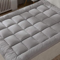 Soft & Cooling Pillow Top Mattress Topper California King with Breathable 300TC Cotton Cover, Extra Thick Plush Bed Topper for Back Pain, Mattress Pad Cover for Firm Mattress, Fit to 6”-22” Mattress.