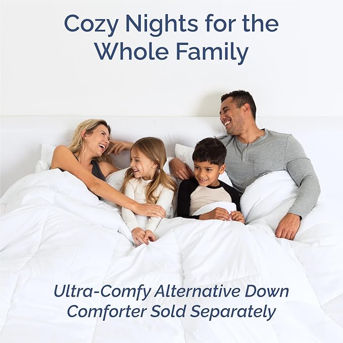 Split King 7 Piece Sheet Set - Comfy Breathable & Cooling - Soft Hotel Luxury Bedding Set with 8-16 Inch Deep Pockets - 1 Flat & 2 Fitted Sheet & 4 Pillowcases - Wrinkle Free & Easy Care - Royal Blue