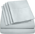 Twin Size Bed Sheets - 4 Piece 1500 Supreme Collection Fine Brushed Microfiber Deep Pocket Twin Sheet Set Bedding - 1 EXTRA PILLOW CASES, GREAT VALUE, Twin, Porclain Blue