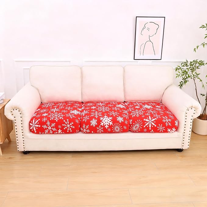 Printed Couch Cushion Covers, Sofa Covers Washable - Image 6