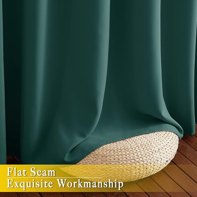 NICETOWN Bedroom Window Blackout Curtain Panel - Image 7