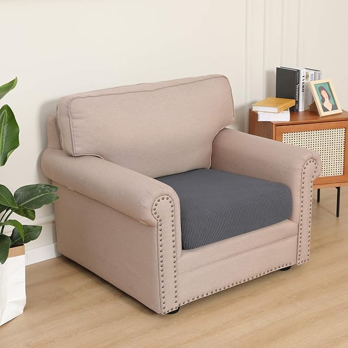 Easy-Going Stretch 1 Piece Chair Couch Cushion Cover - Image 2