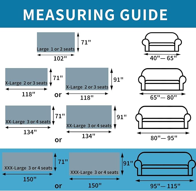 HAOMAIJIA Chenille Couch Cover Sofa Covers - Image 4