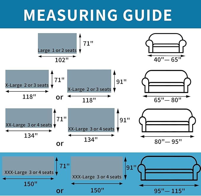 HAOMAIJIA Chenille Couch Cover Sofa Covers - Image 4