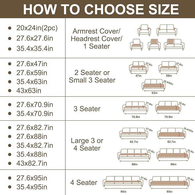 Smiry Couch Cover for Dogs, Non Slip Fuzzy Pet Sofa Arm Covers Washable | Sofa - Image 7
