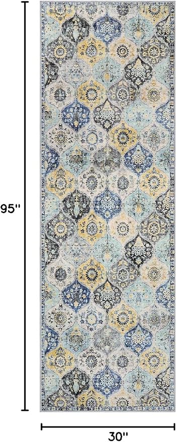 Lahome Moroccan Washable Hallway Runner - Image 2
