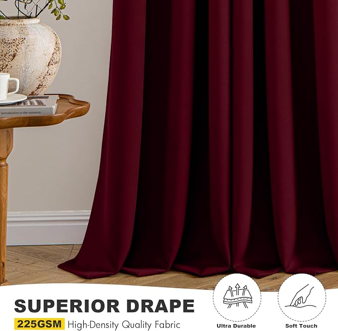MIULEE Christmas Blackout Curtains - Image 5