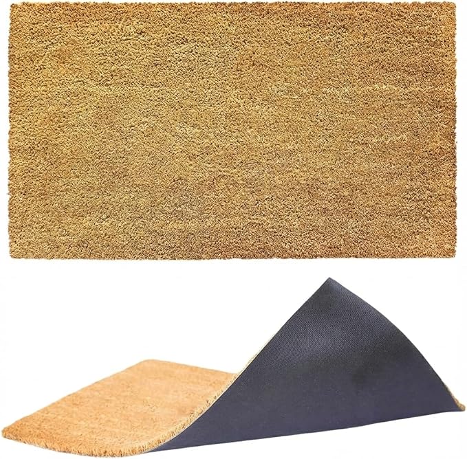 Ecomills Coco Coir Doormat, 36 x 48 in, Vinyl Backing by Ecomills