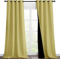 NICETOWN 100% Blackout Blinds, 46 inches x 102 inches, Laundry Room Decor by NICETOWN