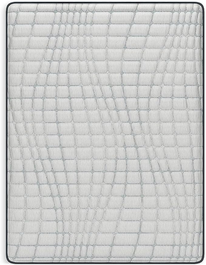 Signature Design by Ashley Hybrid 1300 13 Inch Plush Gel Memory Foam Mattress with Edge Support for Pressure Relief, Queen, Fiberglass Free, Mattress in A Box