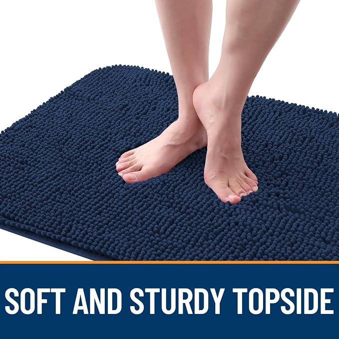 OLANLY Dog Door Mat for Muddy Paws 70x24, Super Absorbent Chenille Mud Mat | - Image 4