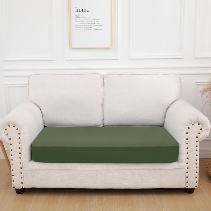 Waterproof Couch Cushion Covers, Stretch Sofa Seat Slipcovers | Stretch Fabric - Image 7