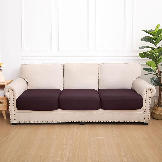 Waterproof Couch Cushion Covers, Stretch Sofa Seat Slipcovers | Stretch Fabric - Image 7