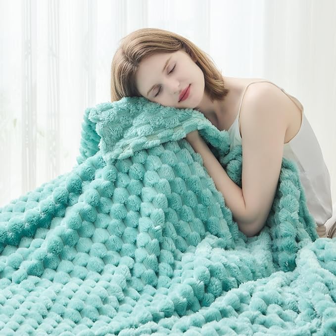 NEWCOSPLAY Fleece Clouds Cozy Throw Blanket by NEWCOSPLAY