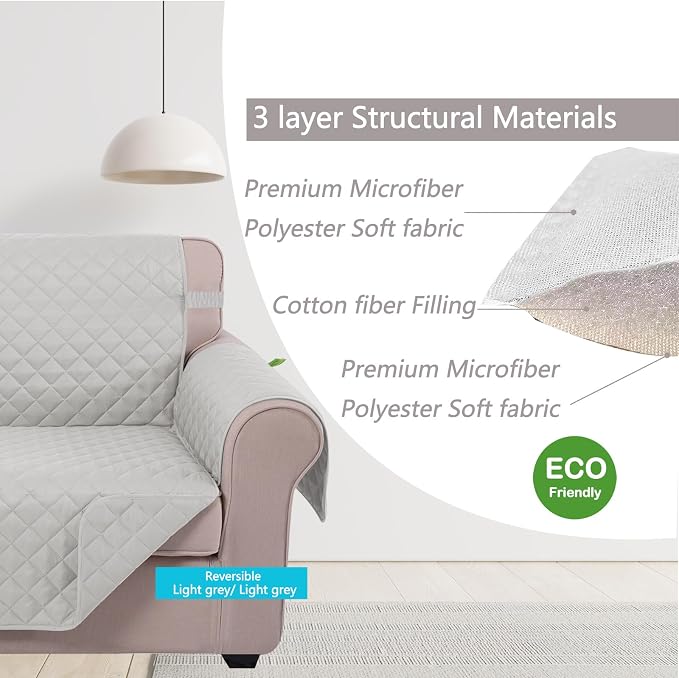U-NICE HOME Loveseat Sofa Cover - Image 4