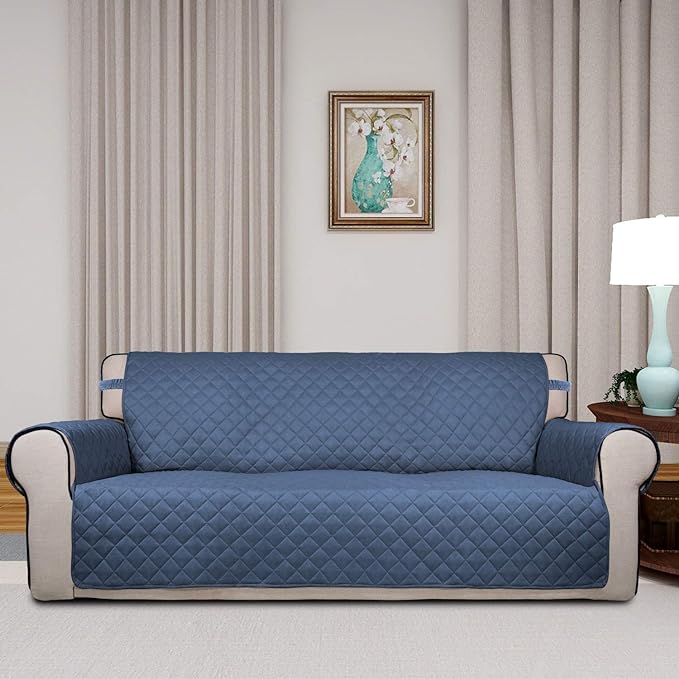 PureFit Reversible Quilted Sofa Cover Dog Couch Covers - Image 2