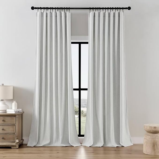 Joydeco Light Filtering Curtains 84 Inch Length by JOYDECO