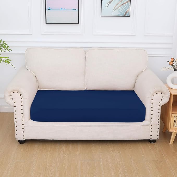 Milk Silk Couch Cushion Covers, Sofa Covers - Image 7