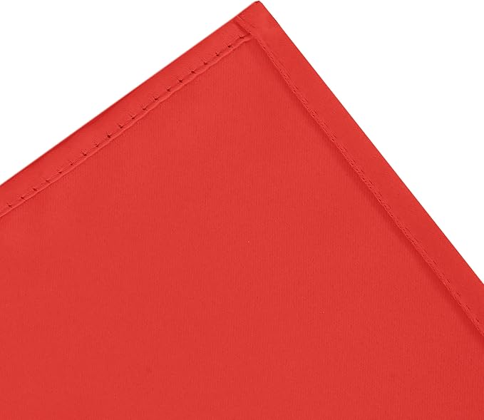 Blackout Curtains 38 x 84 inch/Bright Red Curtains Set of 2 Panels/Thermal - Image 7