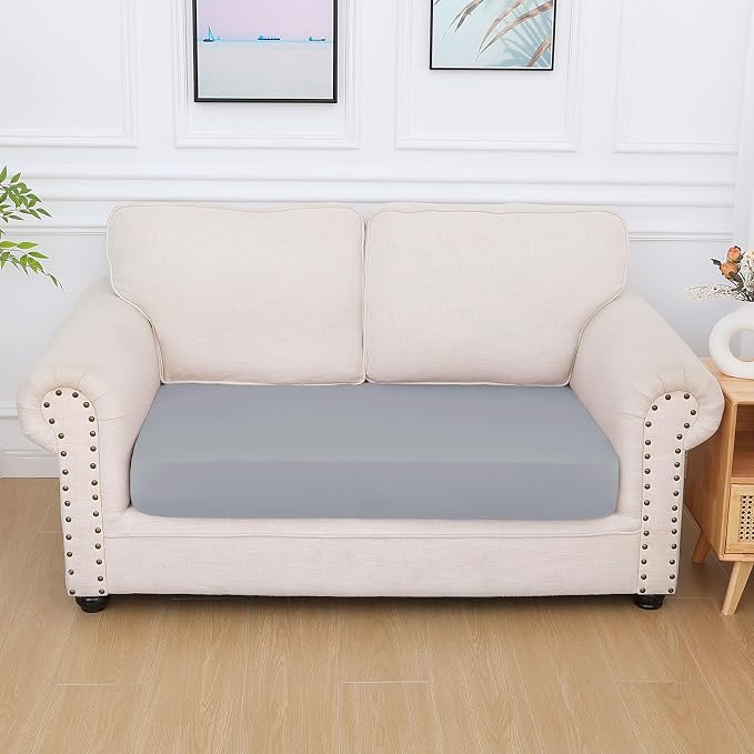 Milk Silk Couch Cushion Covers, Sofa Covers - Image 7