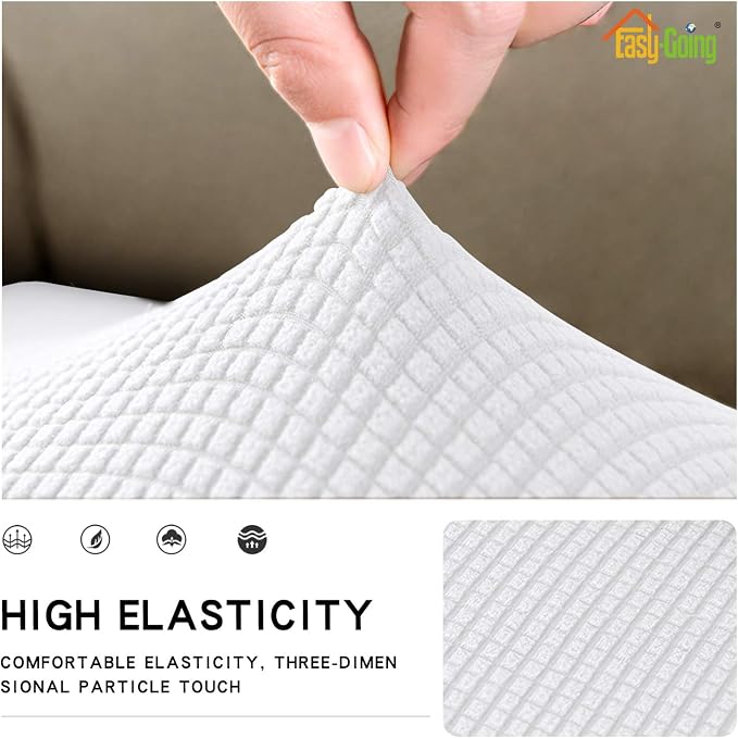 Easy-Going Stretch 1 Piece Oversized Couch Cushion Cover - Image 3