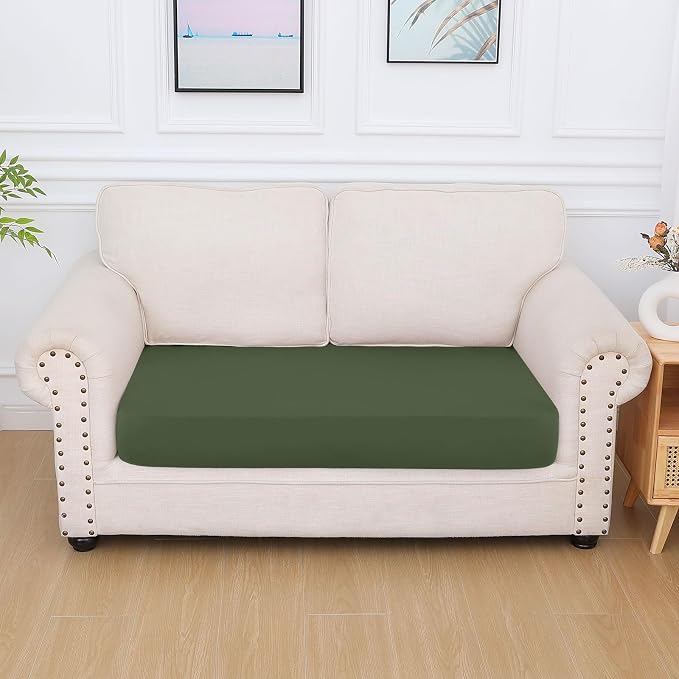 Milk Silk Couch Cushion Covers, Sofa Covers - Image 7