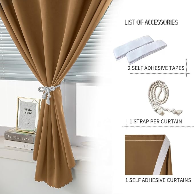 Instant Blackout Window Curtain - Image 2