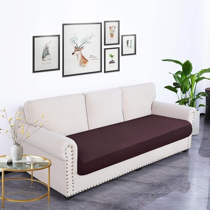 Waterproof Couch Cushion Covers, Stretch Sofa Seat Slipcovers | Stretch Fabric - Image 7
