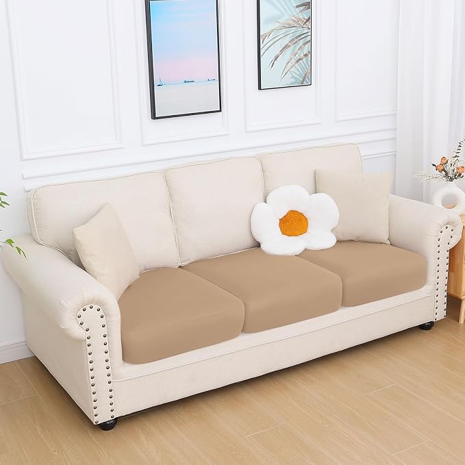 Milk Silk Couch Cushion Covers, Sofa Covers - Image 7