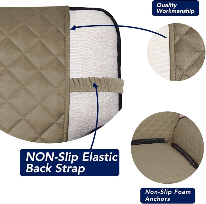PureFit Reversible Quilted Couch Covers - Image 3