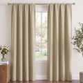 NICETOWN Window Treatment Thermal Insulated Rod Pocket Room Darkening by NICETOWN
