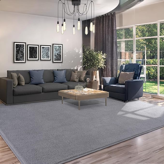 4x6 Area Rugs for Living Room Non Slip Dorm Bedroom Rug, Minimalist Washable - Image 7