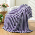 NEWCOSPLAY Fleece Ribbed Cozy Twin Blanket by NEWCOSPLAY