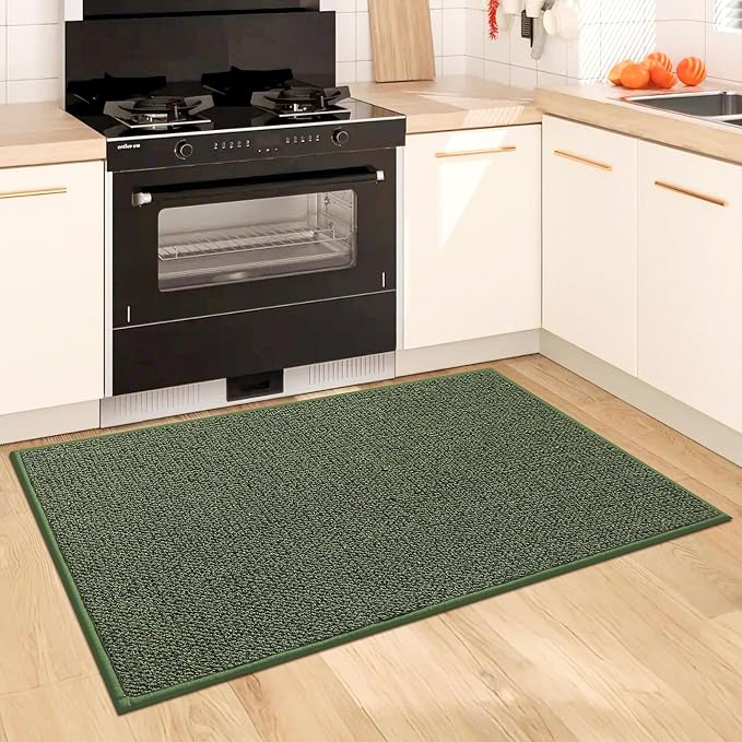 BEQHAUSE Kitchen Rugs and Mats 2PCS Non-Slip, Machine Washable Rugs - Image 7