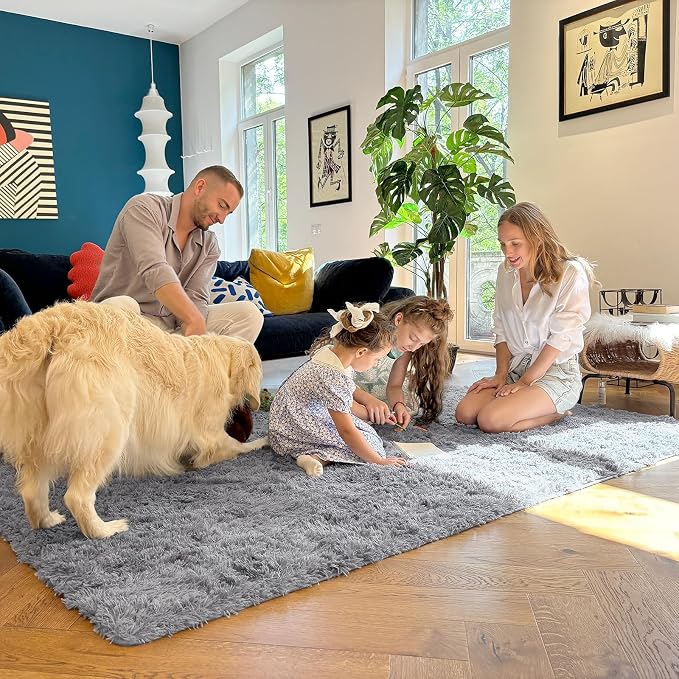 OLANLY 7x10 Machine Washable Large Area Rugs - Image 7