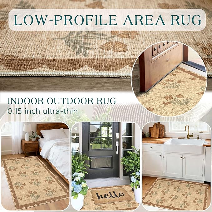 Floral Outdoor Rug - Image 5
