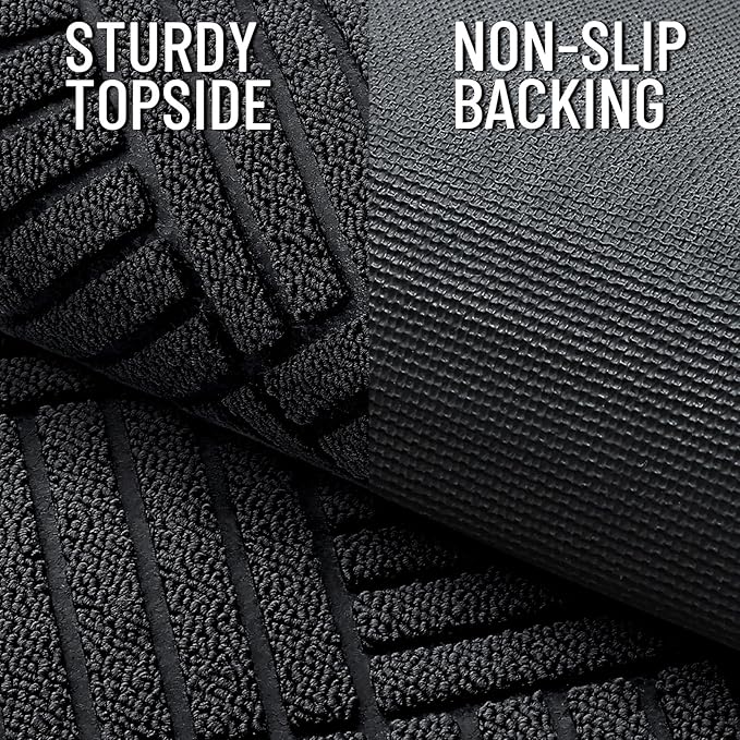 OLANLY Front Door Mat Outside Entrance 59x23, Waterproof Heavy-Duty Doormat | - Image 4