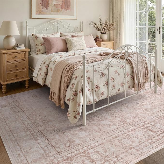 8x10 Ft Large Area Rugs for Living Room, Soft Non-Slip Machine Washable Rug - Image 4