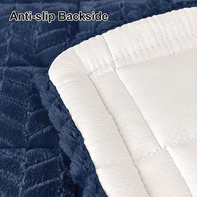 Smiry Couch Cover for Dogs, Non Slip Fuzzy Pet Sofa Arm Covers Washable | Sofa - Image 6