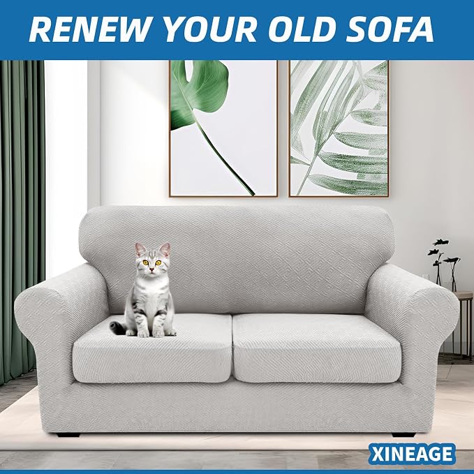 XINEAGE 2026 New 3 Pieces Couch Covers - Image 4