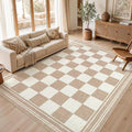 cotiled Boho 9x12 Area Rug for Living Room: Large Moroccan Washable Rug | Solve by COTILED
