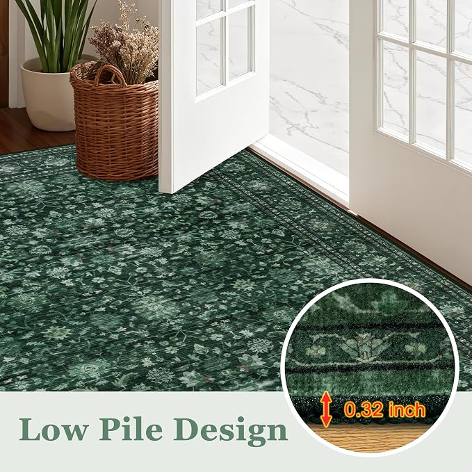 4x6 Area Rugs Living Room: Washable Rug - Image 9