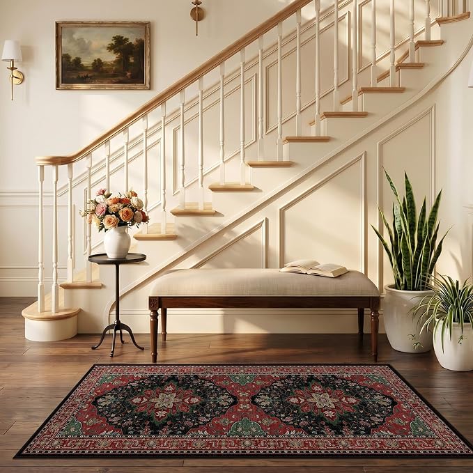 RELEANY Washable Area Rug, Runner 2'6"x5', Water Repellent, Pet Friendly - Image 2