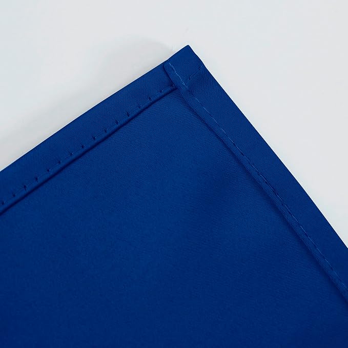 Blackout Curtains 40 x 63 inch/Royal Blue Curtains Set of 2 Panels/Thermal - Image 8