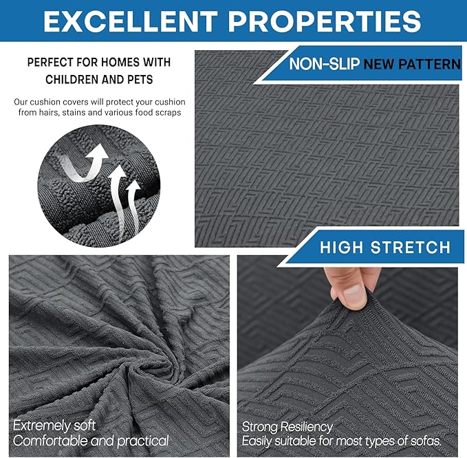 XINEAGE 2026 New 3 Pieces Couch Covers - Image 5