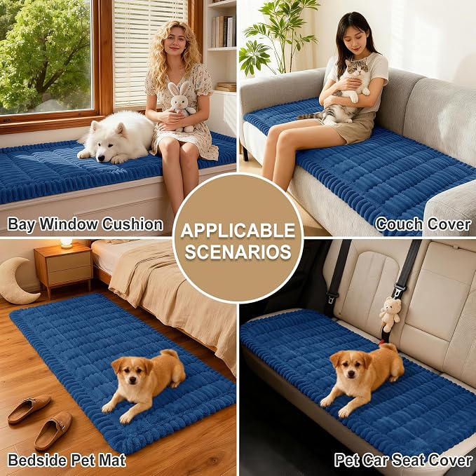 Couch Cover for Dogs, Washable Non Slip Plush Flannel Sofa Protector | Thick - Image 4