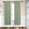 Pitalk Light Sage Curtains 38 Inch Wide by Pitalk