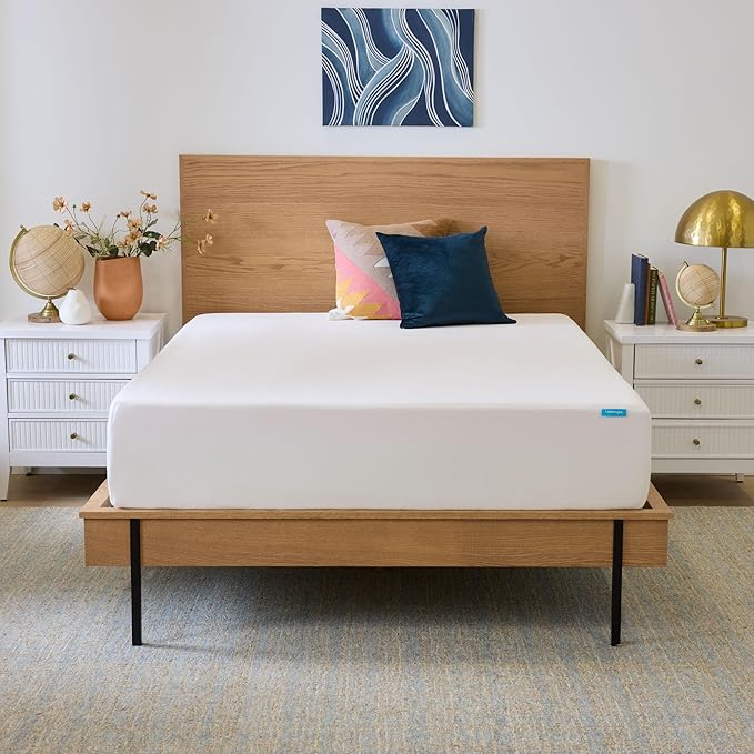 Linenspa 12 Inch Gel Infused Memory Foam Mattress – Full Size – Plush - Cooling Gel - Mattress in a Box - Primary or Guest Bedroom - Pressure Relieving and Breathable – CertiPUR-US Certified